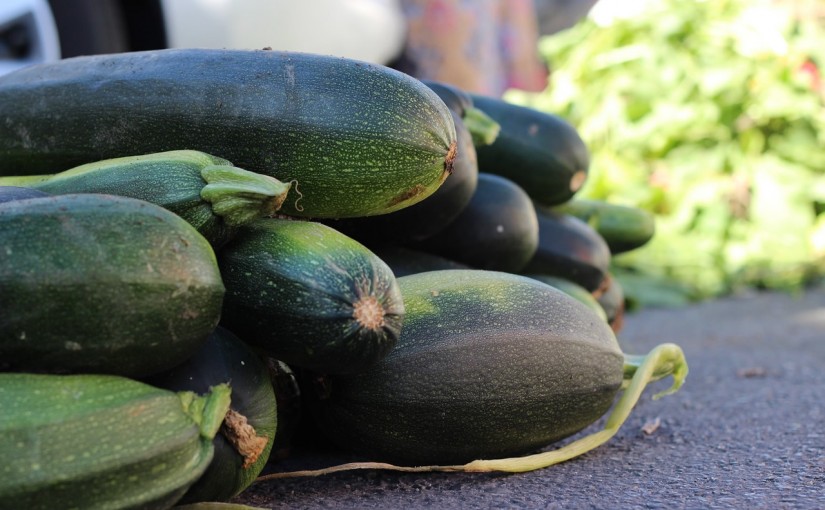 courgette for moussaka